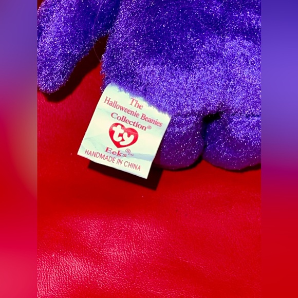 NWT Ty Beanie Babies Halloweenie Beanies Eek the Bear. - Picture 6 of 10